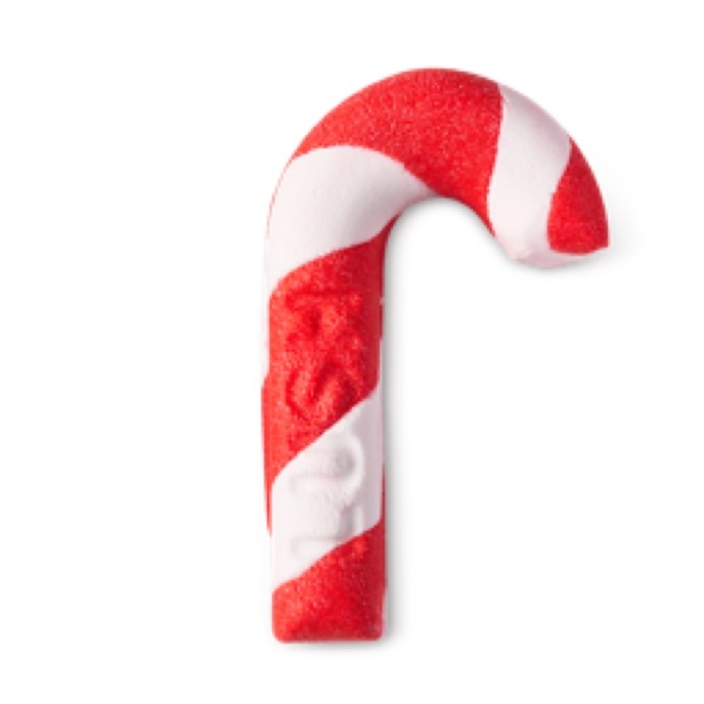 NWT LUSH Candy Cane Bubble Bar
